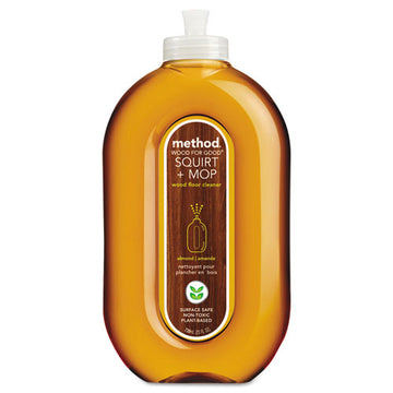 Method® Squirt + Mop Wood Floor Cleaner, Almond Scent, 25 Oz Squirt Bottle freeshipping - TVN Wholesale